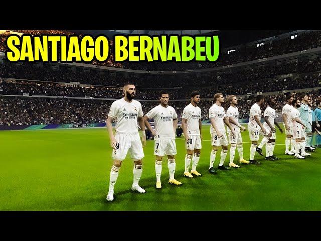 PES 2021 | Real Madrid vs Barcelona @Santiago Bernabeu