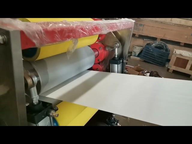 Napkin paper folding machine 400x400mm under testing