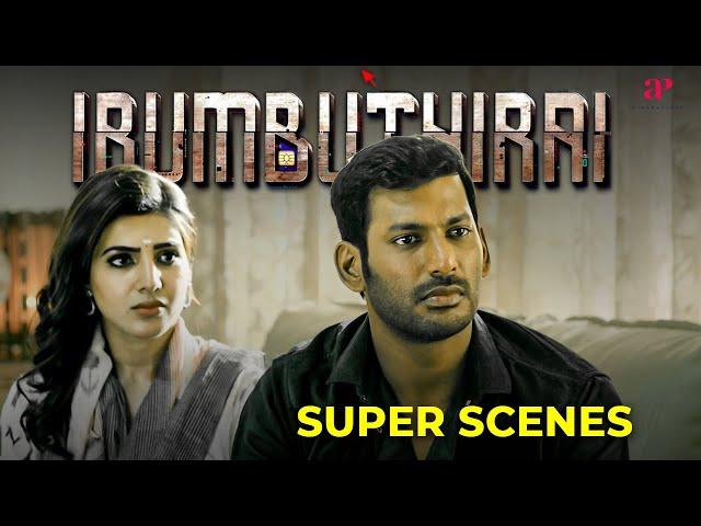 Irumbu Thirai Super Scenes | The Dark Net Exposed: Kathiravan vs. White Devil | Vishal | Arjun