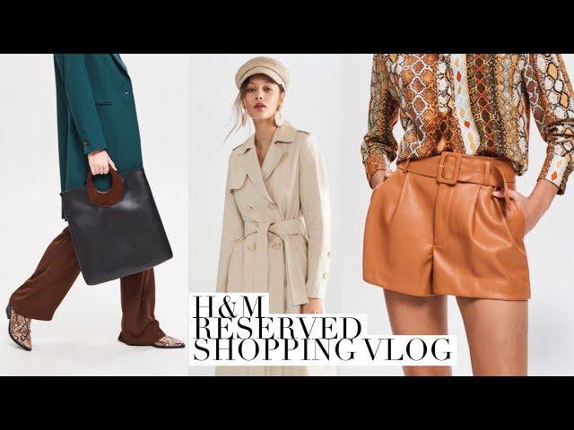 Шопинг влог с примеркой 2019 | Shopping vlog | H&M | Reserved | Тренды весны | Новая коллекция