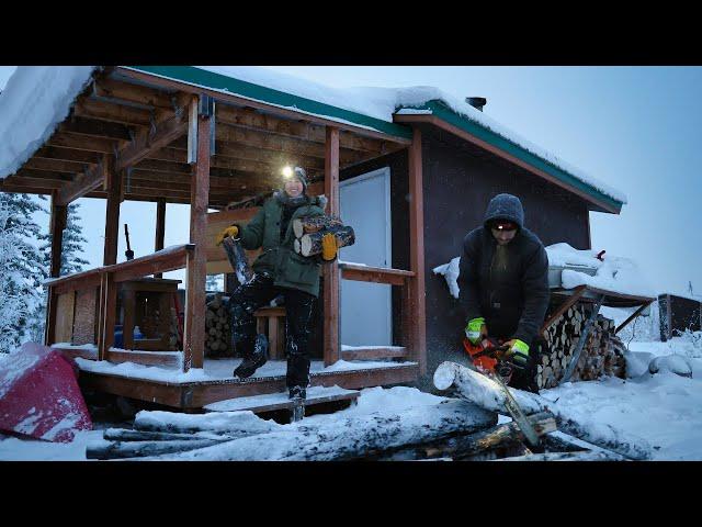 Alaska Refuge Cabin | Moose Hunt in a Winter Wonderland