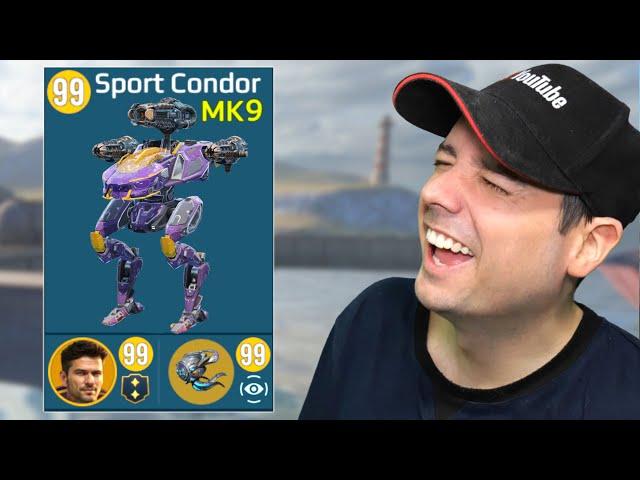 Manni plays CONDOR for the first time in War Robots