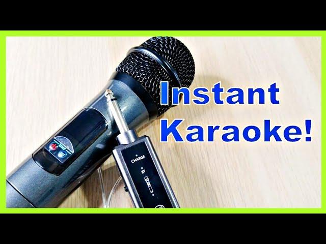 Turn Any Speaker Into A Karaoke Machine: Tonor Handheld Mic With Bluetooth