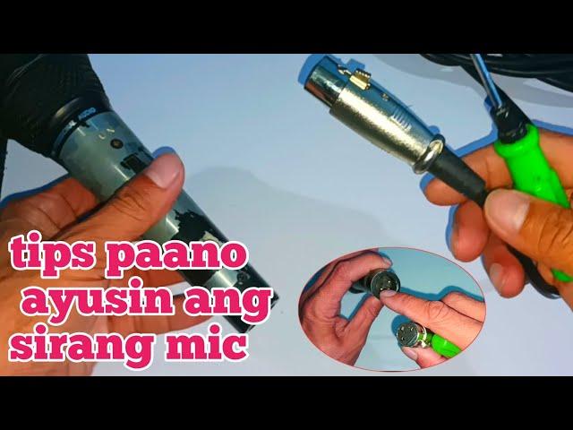 Huwag itapon ang sirang microphone./tips paano ayusin ang mic #tutorial @jovsd.i.yprojects #diy