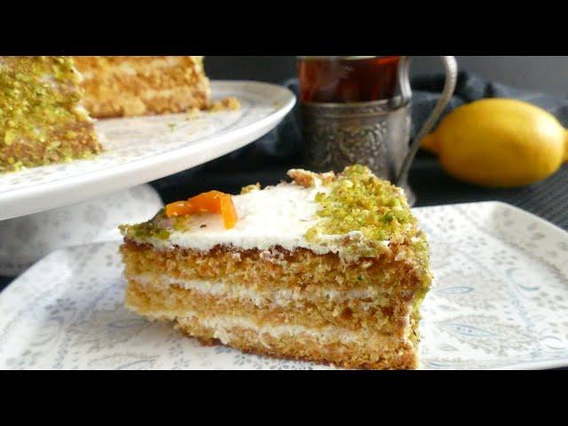 Carrot Cake with Lemon