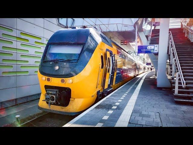 Train Cab Ride NL / Utrecht - Amsterdam - Enkhuizen / VIRM Intercity / March 2019