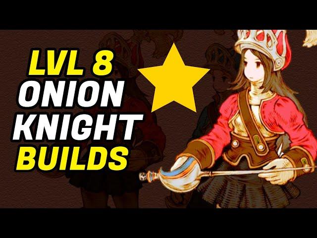 Final Fantasy Tactics Onion Knight Builds