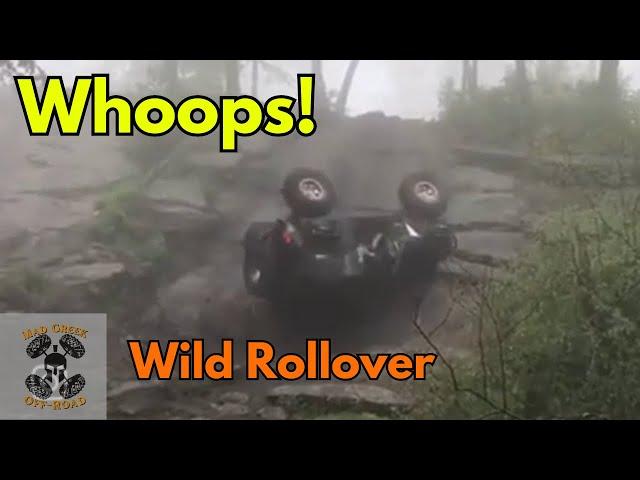 Wild Jeep Roll Over at Rausch Creek Off Road Park