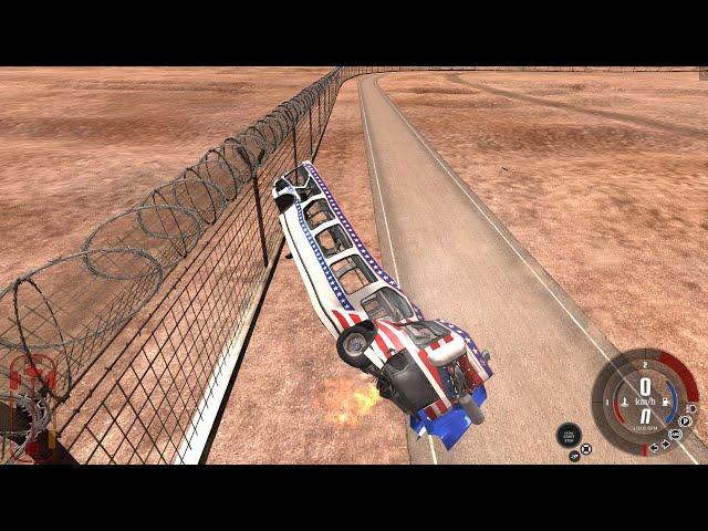 BeamNG.Drive #1  Max speed Crash Compilation