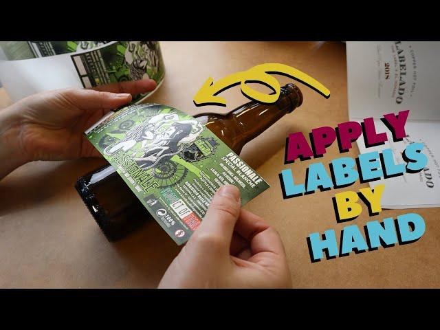 How to apply labels by hand (and avoid bubbles !!)