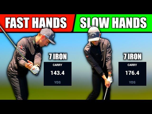 Create Effortless Power By Slowing Down Your Golf Swing (Golf Drill)