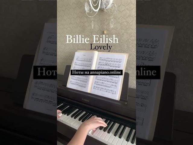 Billie Eilish - Lovely (piano cover)