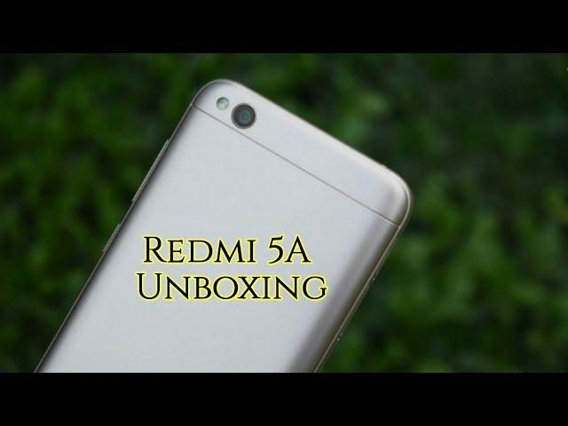 Xiaomi Redmi 5A (Grey 2GB 16GB)unboxing and hands on review