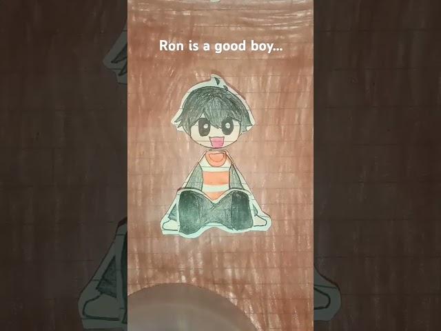 Ron is a good boy... //Credit:@MEOA, LO UwU