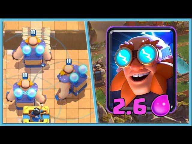  ELECTRO GIANT 2.6 ELIXIR!  / Clash Royale