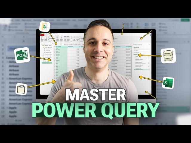 Power Query for Beginners: Transform Excel Data in Minutes  (2025 Tutorial Part I)