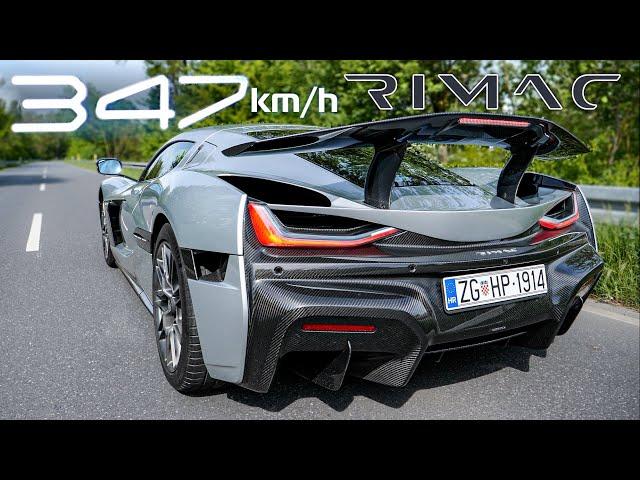 RIMAC Nevera (1900hp) | Brutal 100-200 km/h accelerations | Automann in 4K