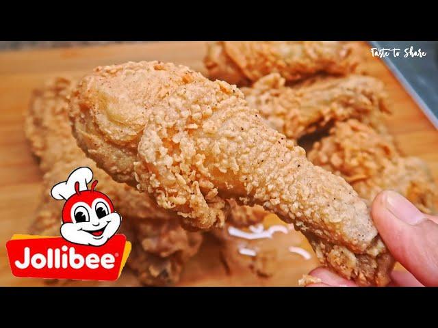 Ganito lang pala magluto ng ala Jollibee Chickenjoy The secret of cooking DELICIOUS Crispy chick