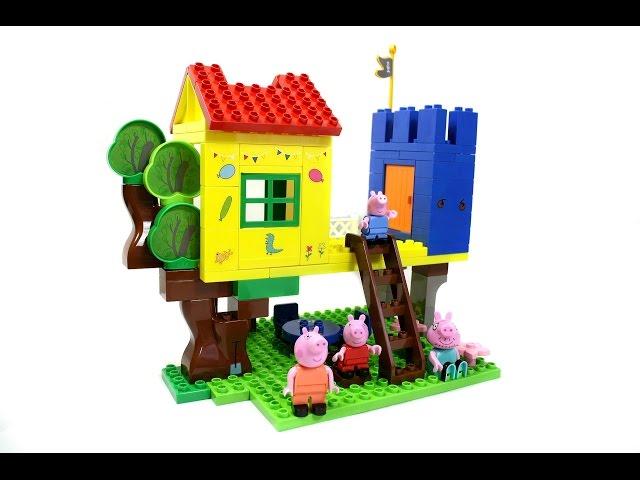 Обзор конструктора Дом на дереве Свинки Пеппы (Peppa Pig TreeHouse Construction Set)