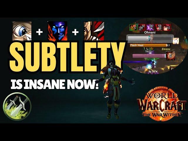 Ultimate Subtlety Rogue Burst Guide  - The War Within [Patch 11.0]