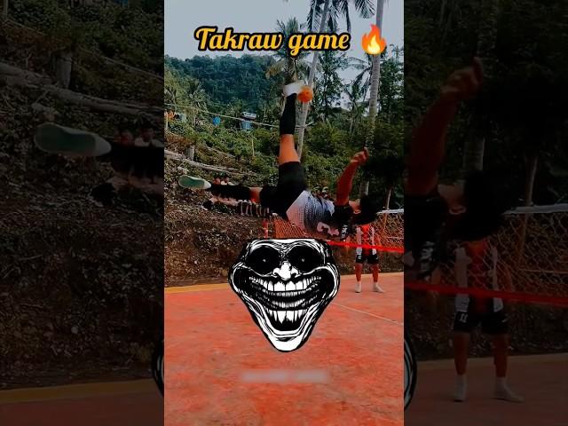 Takraw game ... #troll #trollface #trollfaceedit #shorts