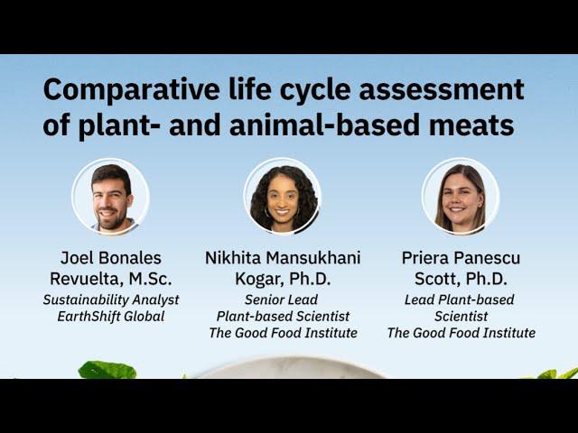 Comparative life cycle assessment of plant- and animal-based meats