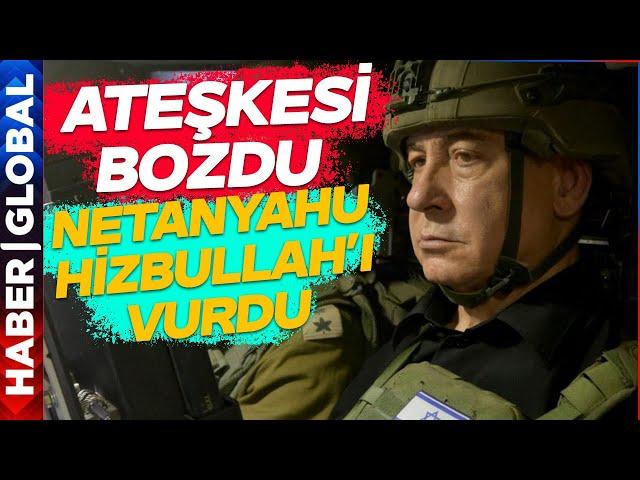 KORKULAN OLDU | İsrail Ordusu Ateşkesi Bozdu! Hizbullah Üyelerini Böyle Vurdu