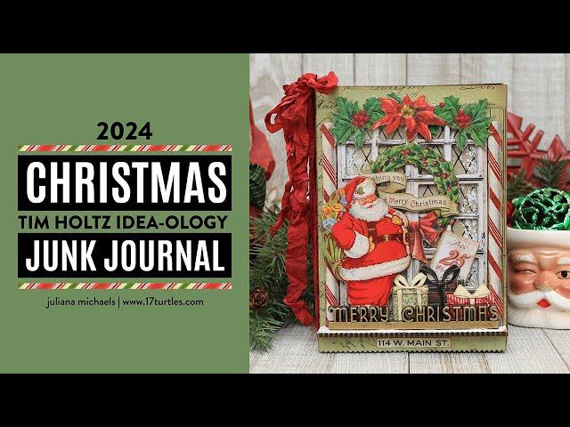 2024 Christmas Junk Journal | Tim Holtz Idea-ology