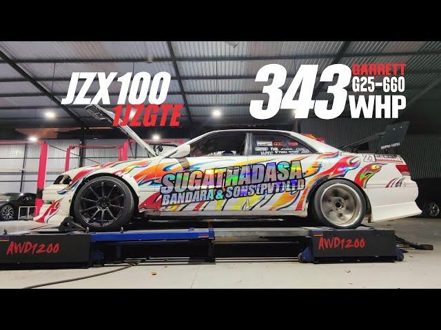 JZX100 1JZGTE Garrett G25-660 Turbo Upgrade + DYNO TUNE