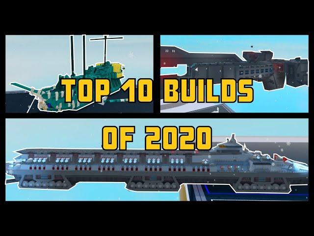 Roblox Plane Crazy's Top 10 Builds of 2020 (Build Showcase)