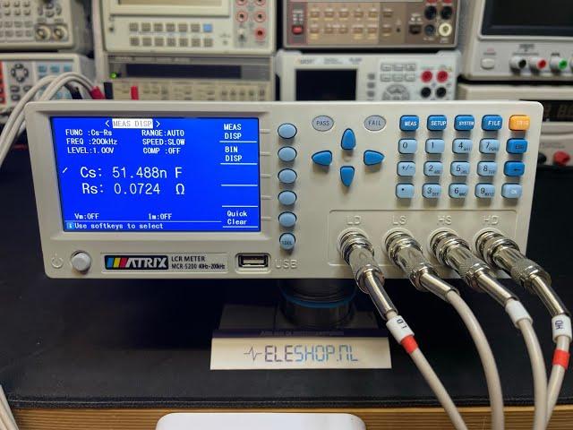 #183 MATRIX MCR-5200 LCR Meter 200KHz - Hands-On Teardown