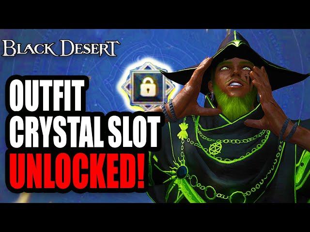 How to Unlock the Outfit Crystal Slot for Extra Stats| Black Desert Online