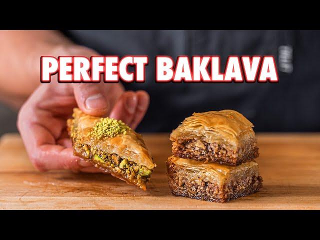 Easy Authentic Baklava At Home (2 Ways)