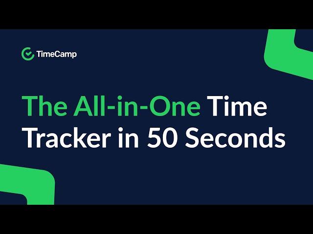 TimeCamp | Time tracking app: easy to use, all-in-one