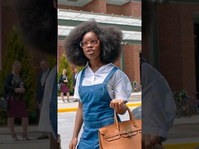 Black momma whooping scene in Little (2019)