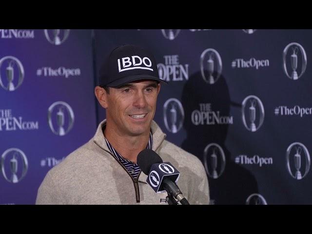 'I've worked my whole life to be in this position' Open leader Billy Horschel