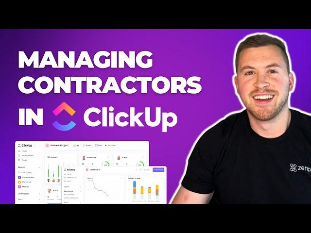 How to Manage Contractors and Freelancers in ClickUp