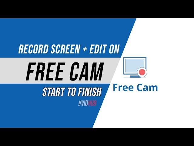 Record Your PC screen Without watermark | FreeCam8 | Tech Tip Cyber