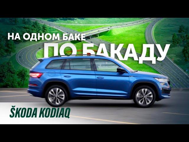 Кодиак нас замучил / реальный пробег на одном баке 887 км / #skoda #kodiaq