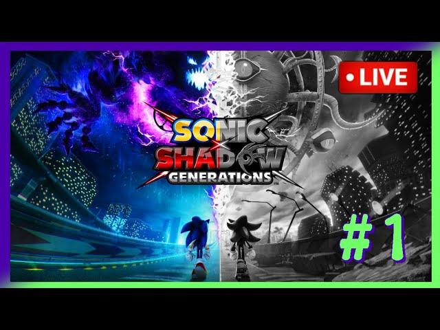 A GENERATION OF SONIC! | Sonic X Shadow Generations Part 1