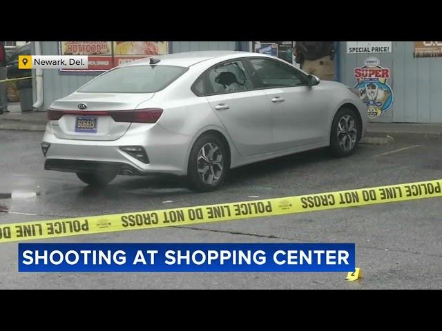 Man wounded in shooting at Newark, Delaware shopping center