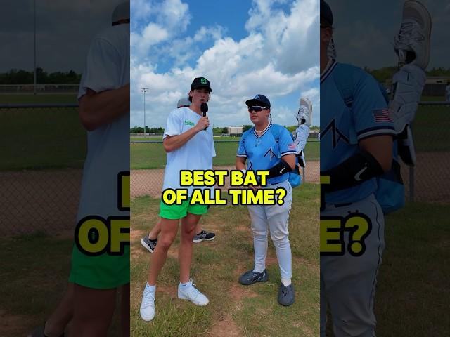 What’s the best bat of all time?  #baseball