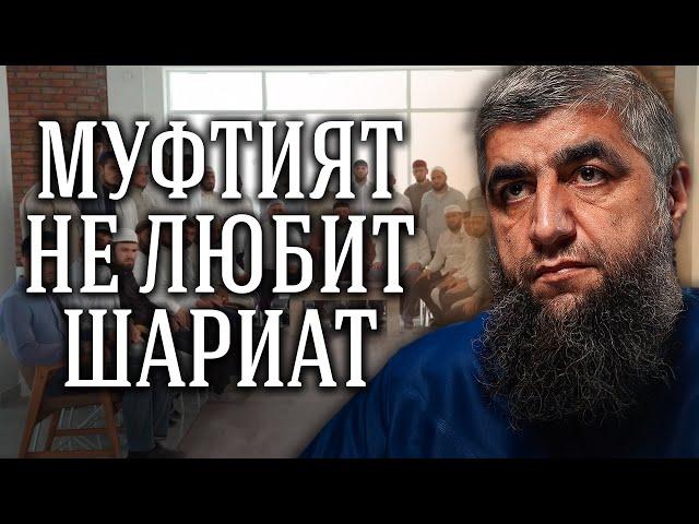 Муфтият не любит шариат