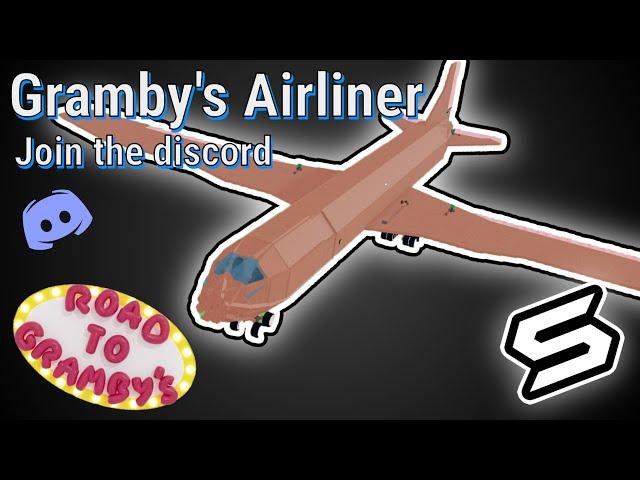 Road to gramby's | Gramby's Airliner ( JOIN DISCORD FOR BUILD )