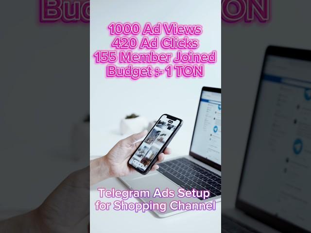  Shocking Results of Telegram Ads for Affiliate Marketing | 155+ Subscribers Joined in 1 TON