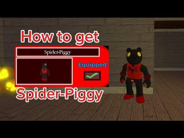 How to get SPIDER-PIGGY in PIGGY but it's 200 PLAYERS!