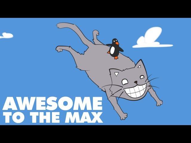 [Dubstep] Awesome To The Max - Ephixa - Cat surfing animation