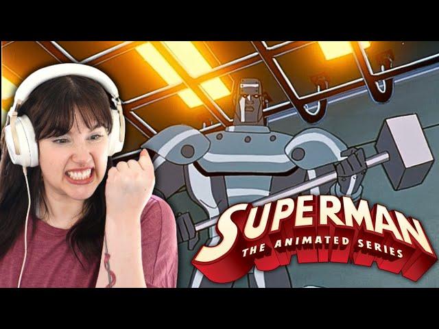 STEEL!!! | SUPERMAN: THE ANIMATED SERIES "Heavy Metal" Reaction