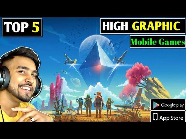 Top 5 BestMust Play High Graphics Games For Mobile play by techno gamerz