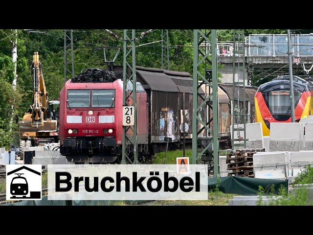 ICE-Umleiter durch Bruchköbel (Hanau–Friedberg–Gießen) + Europalok 193 364